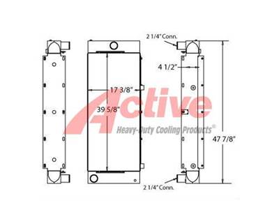 Link-Belt HTC-8660 Radiator for a Link-Belt HTC8660