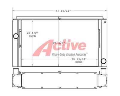 Link-Belt HTC-8690 Radiator for a Link-Belt HTC8690