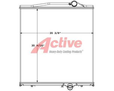 Multiquip Radiator for a Multiquip TAD1241GE / DCA400SSV