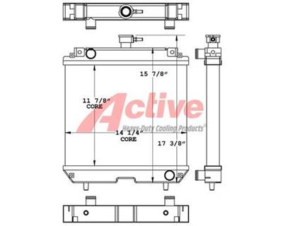 Multiquip DA7000 Radiator
