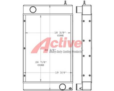 Multiquip DCA125 Radiator for a Multiquip DCA125 WhipserWatt