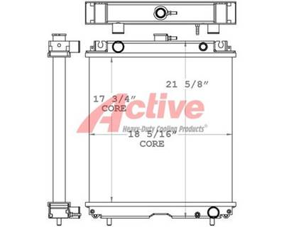Multiquip DCA25SSIU2 Radiator