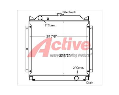 Multiquip DCA85USJ Radiator for a Multiquip DCA-85USJ
