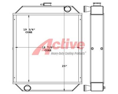 New Holland Radiator for a New Holland 8875