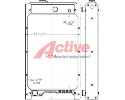 Onan Radiator for a Onan C125 D6E