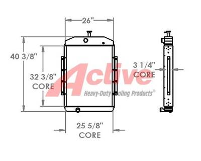 Onan Radiator