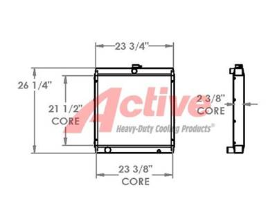 Sullair 175-250Q Radiator