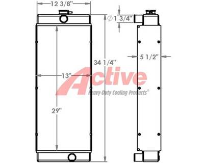 Sullair 375 Radiator