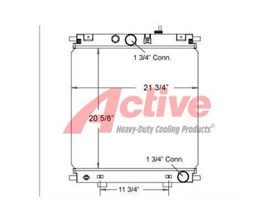 Terex Radiator for a Terex T35