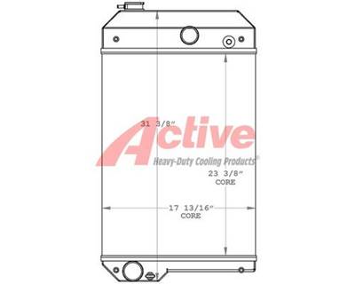 Terex Radiator for a Terex Warrior XR1800 Power Screener