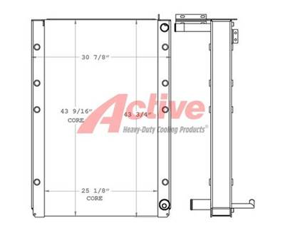 Terex RT665 Radiator
