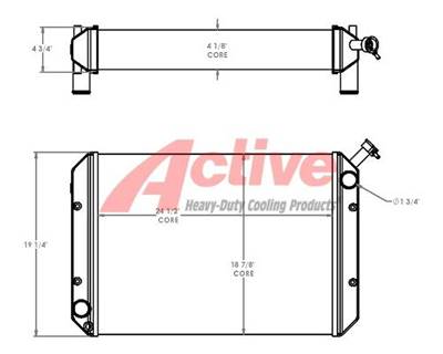 Toro Groundsmaster Radiator