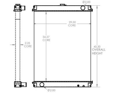 Komatsu PC200LC Radiator