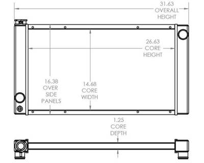 Ingersoll Rand / Doosan Compressor Radiator