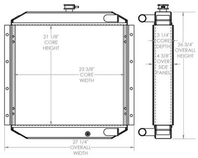 Takeuchi TL150 Radiator
OE Numbers:
451853
451853AT
1910150002
Y123912-44511