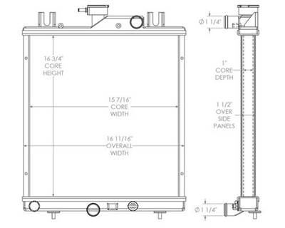 Kohler Generator Radiator

OE Numbers:
451966
451966AT
A225515