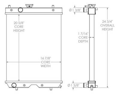 Kubota Tractor Radiator

OE Numbers:
451982
451982ST
TD27016010