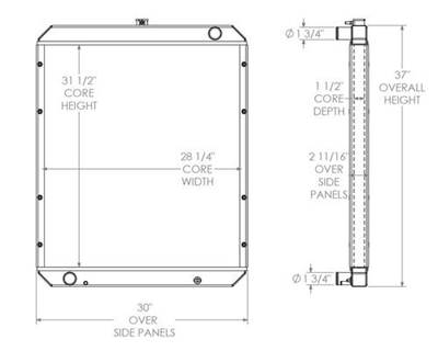 Komatsu PC200 Radiator

OE
