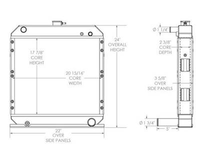 Bandit Woodchipper Radiator

OE Numbers:
452056
452056AT
900693278
900604715