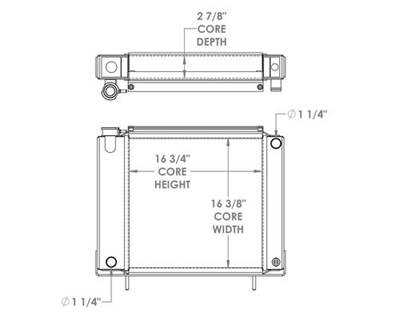 Kubota Generator Radiator