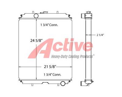 Lull Forklift Radiator 944E-42 Telehandler 450301, 8180210, 1001266651