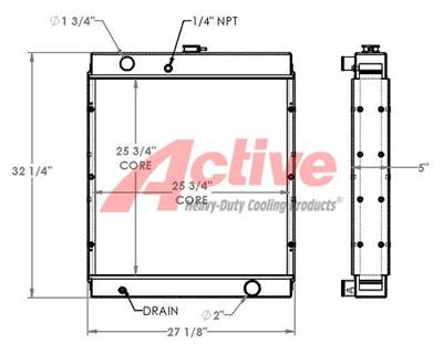 Wacker Neuson G70 Radiator
