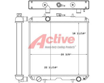 Yanmar VIO40-3 Radiator