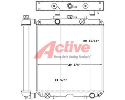 Yanmar VIO90 Radiator