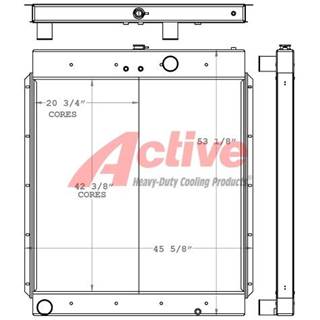 Generac 16L 400KW Generator Radiator