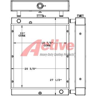 Generac MLG15 & MLG20 Generator / MLT5250 & MTT20 Light To Radiator