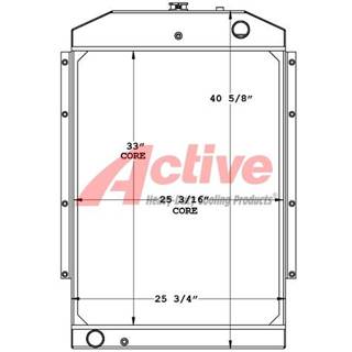 Gradall XL4100 Radiator for a Gradall XL4100 Chassis