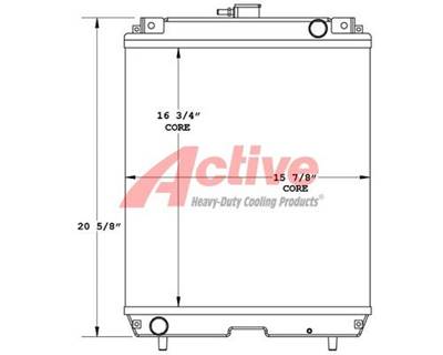 Gravely 260Z Radiator