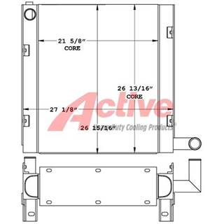Grove Radiator for a Grove Crane