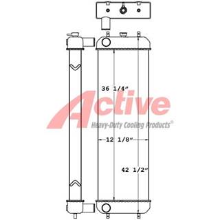 Hitachi 200-3 Radiator