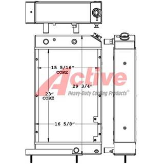 Hitachi Radiator for a Hitachi Flameless Heater / Powered Generator