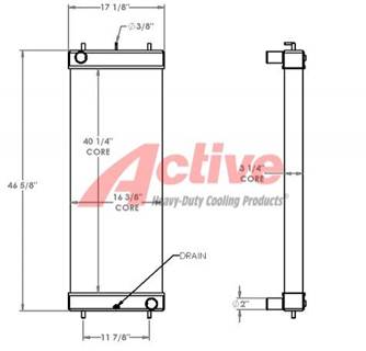 Hitachi ZAXIS160LC-6N Radiator