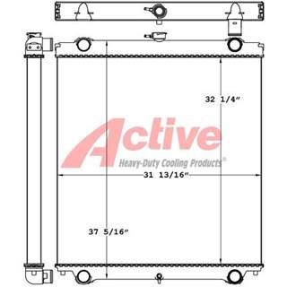 Hitachi ZAXIS255 Radiator