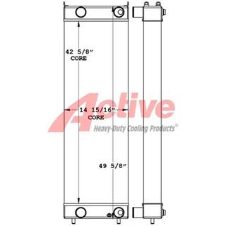 Hitachi ZX650 Radiator