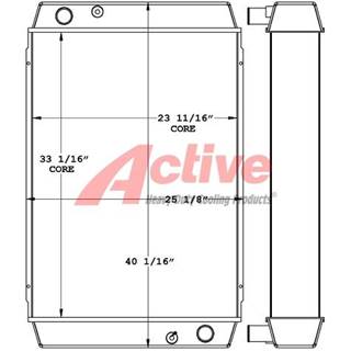 Hyundai 160D-7A Radiator