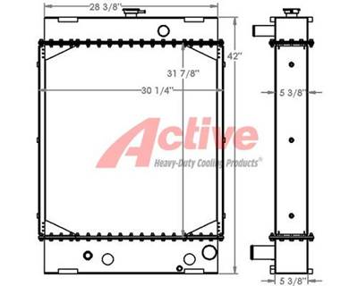 Hyundai 740-3 Radiator