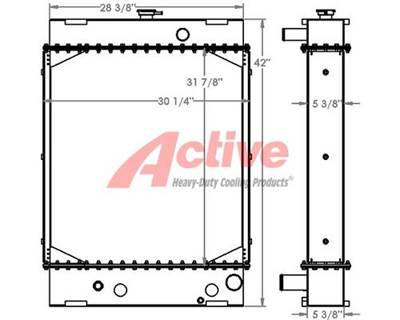 Hyundai 740-3 Radiator