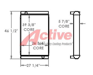 Hyundai HX520 Radiator