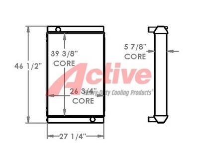Hyundai HX520 Radiator