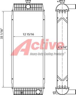 Hyundai R140W-9A Radiator
