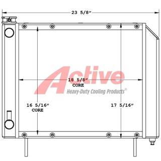 Ingersoll-Rand DD29 Radiator for a Ingersoll Rand DD29
