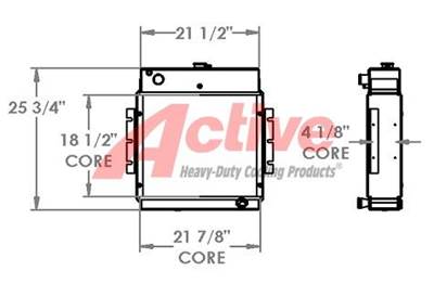 Ingersoll-Rand Radiator for a Ingersoll Rand Telehandler
