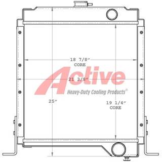 International 1840 Radiator for a International Harvester 1840