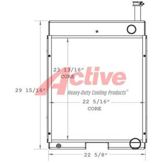 International 766 Radiator