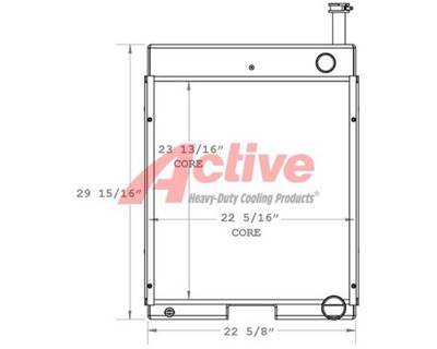 International 766 Radiator