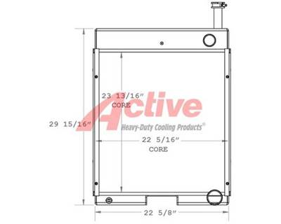 International 766 Radiator